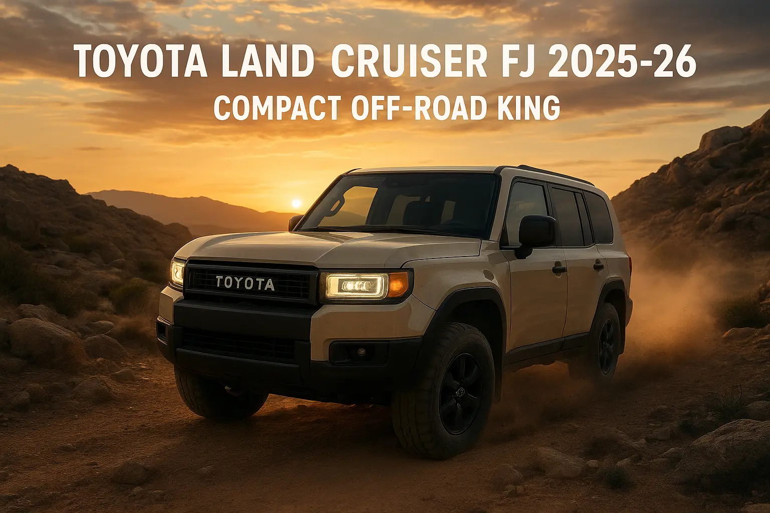 Toyota Land Cruiser FJ 2025-26 | Compact Off-Roader