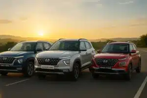 3 Upcoming Hyundai Hybrid SUVs In India 2025 – Creta Hybrid, Alcazar Hybrid, Venue Hybrid