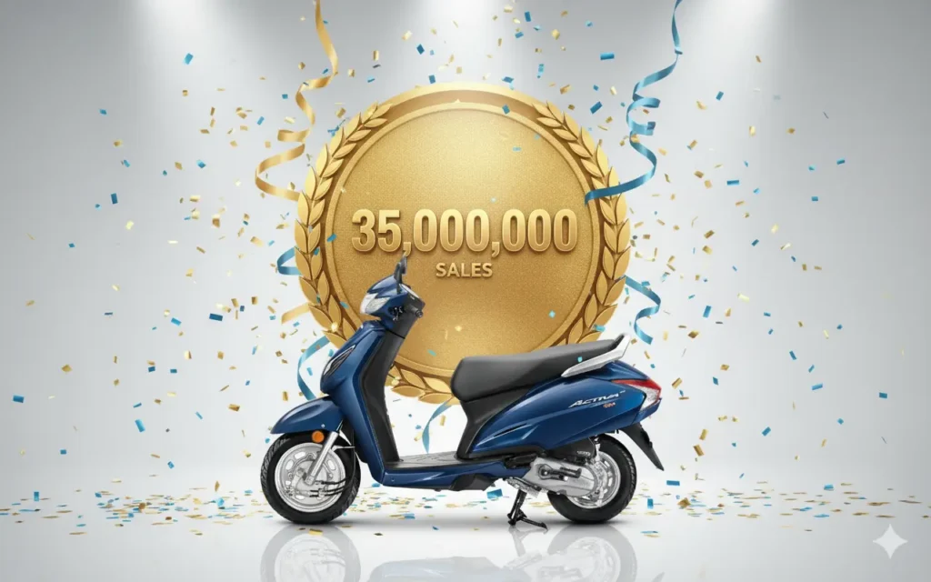 Honda Activa Achieves 35 Million Sales Milestone in India 2025