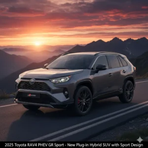 2025 Toyota RAV4 PHEV GR Sport – New Plug-in Hybrid SUV with GR Sport Design