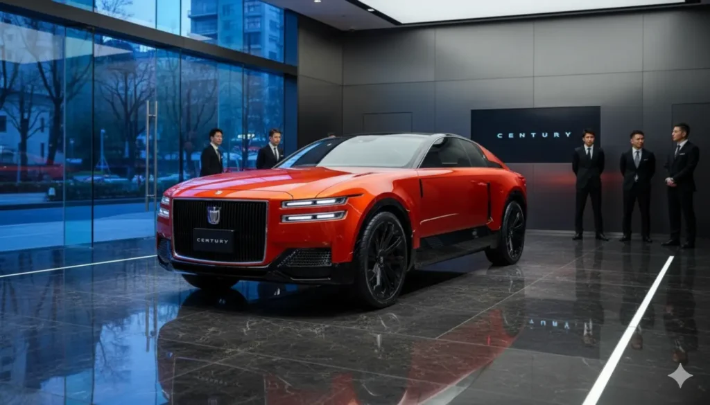 Toyota Century Coupe Breaks Cover — Aims at Rolls-Royce Bracket