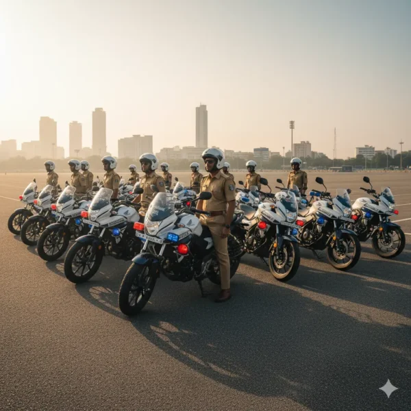 Bengaluru Police Adds Honda CB350 Bikes for QRT Ops