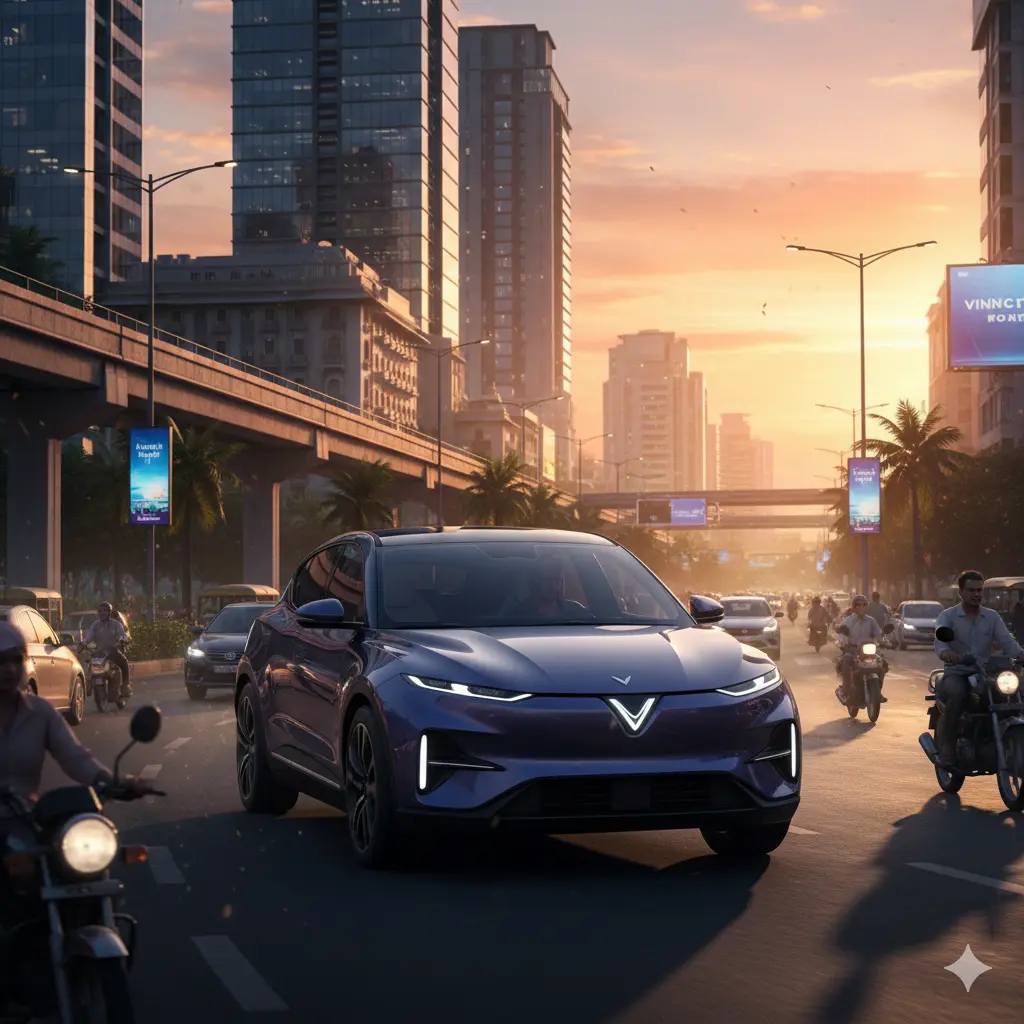 VinFast VF7 Electric SUV with 532 km Range | 2025