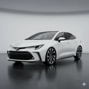 Next-Gen Toyota Corolla Concept front 3/4 studio view