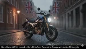 Hero Hunk 440 UK Launch – Hero MotoCorp Expands in Europe with 443cc Motorcycle