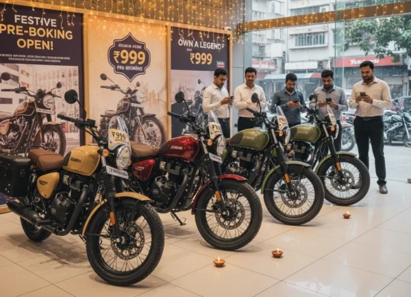Jawa Yezdi Festive Pre-Booking Offer Rs 999