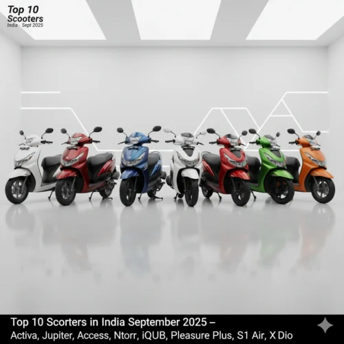 Top 10 Scooters September 2025 – Activa, Jupiter, Access, Ntorq, iQube Sales Report