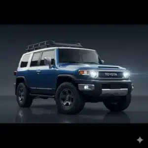Toyota Land Cruiser FJ – front three-quarter exterior walkaround.