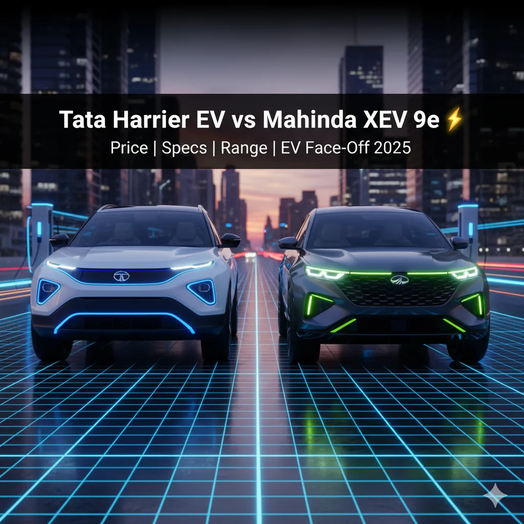 Tata Harrier EV & Mahindra XEV 9e Price, Specs, Range