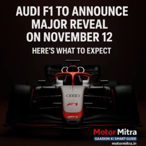 Audi F1’s Big Reveal: What to Expect from the November 12 Announcement | 2025
