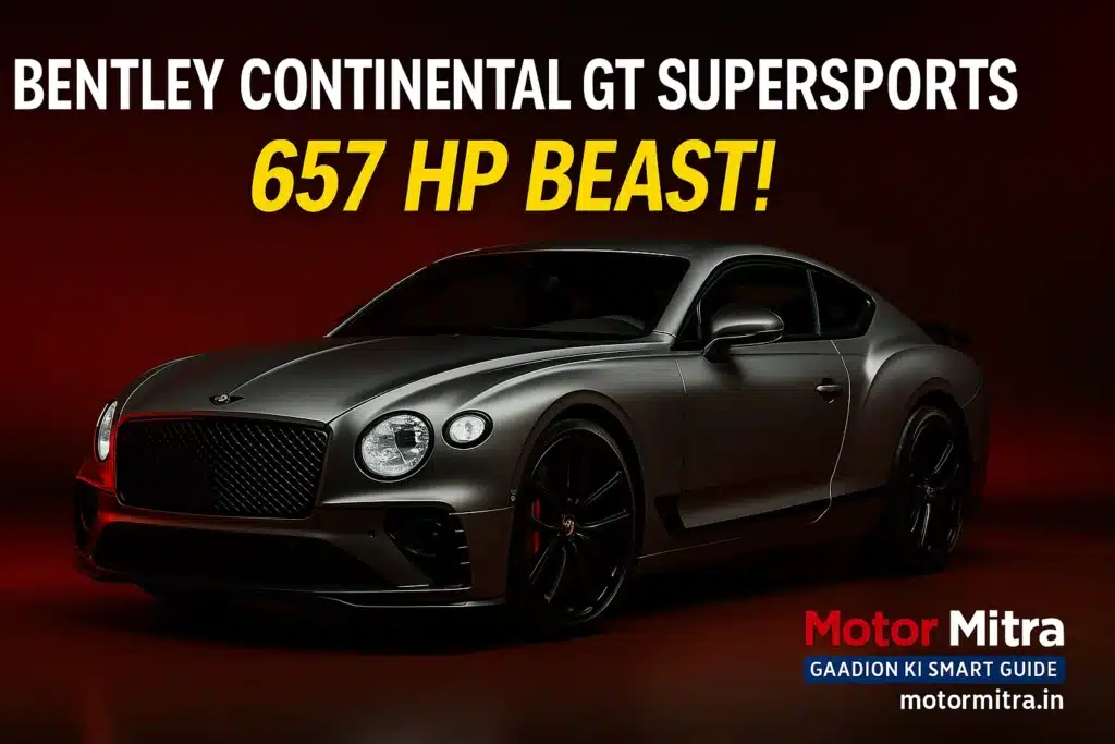 New Bentley Continental GT Supersports Revealed- 2025