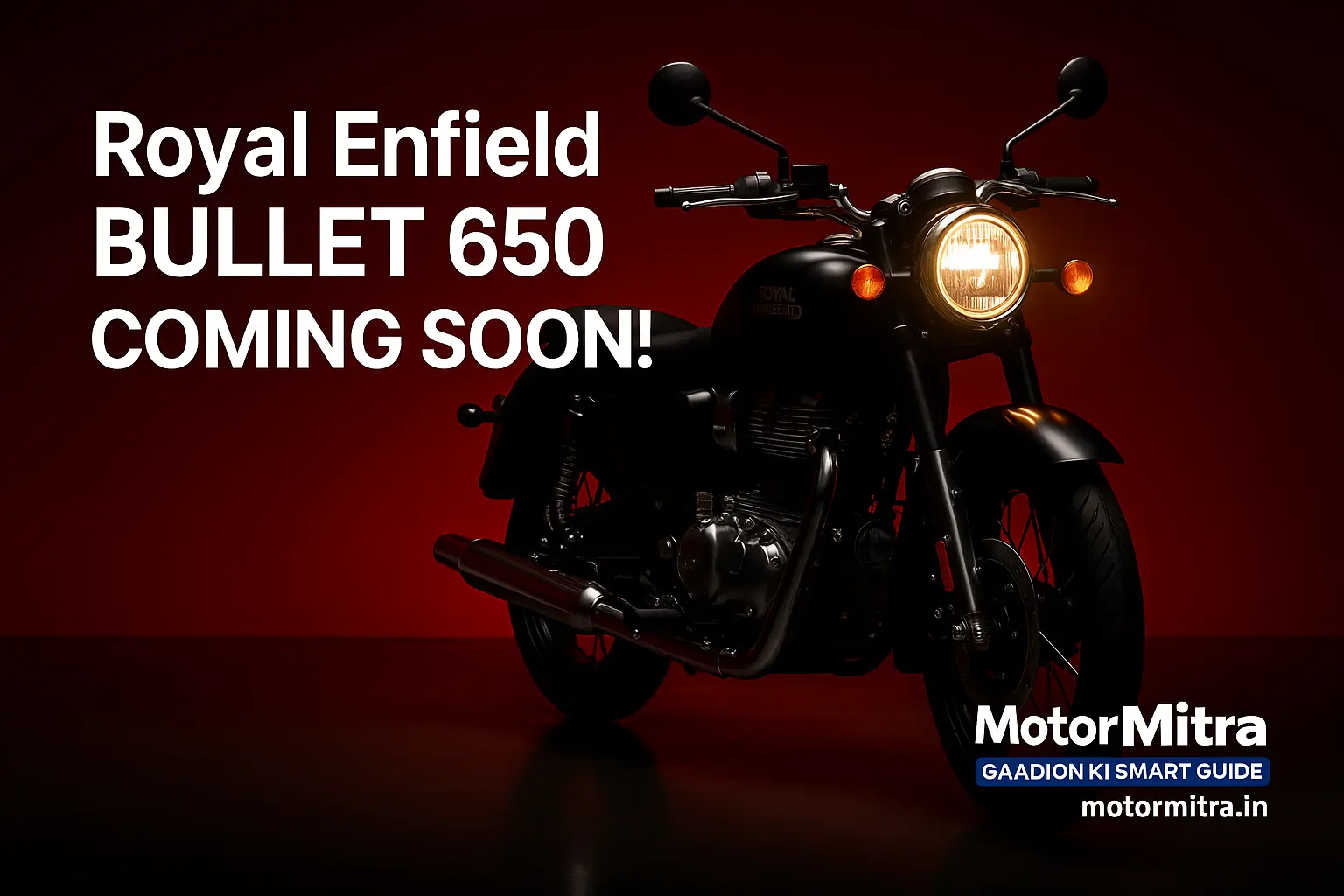 New Royal Enfield Bullet 650 Launching Soon: 2025 | Expected Price & Features