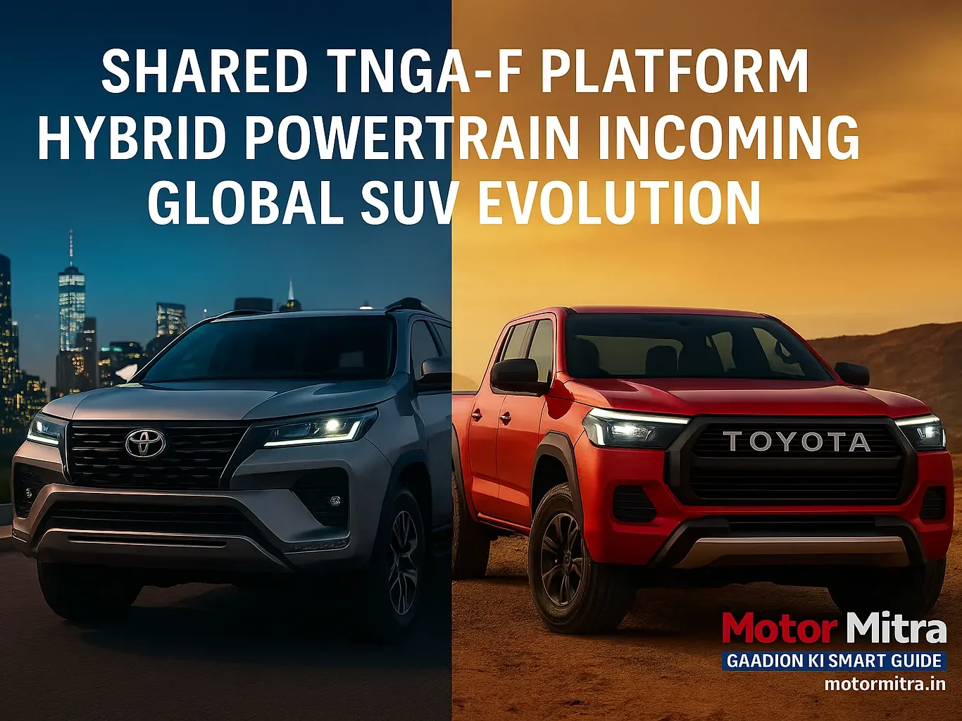 Next-Gen New Toyota Fortuner To Share Platform, Design & Tech With New Hilux: 2025