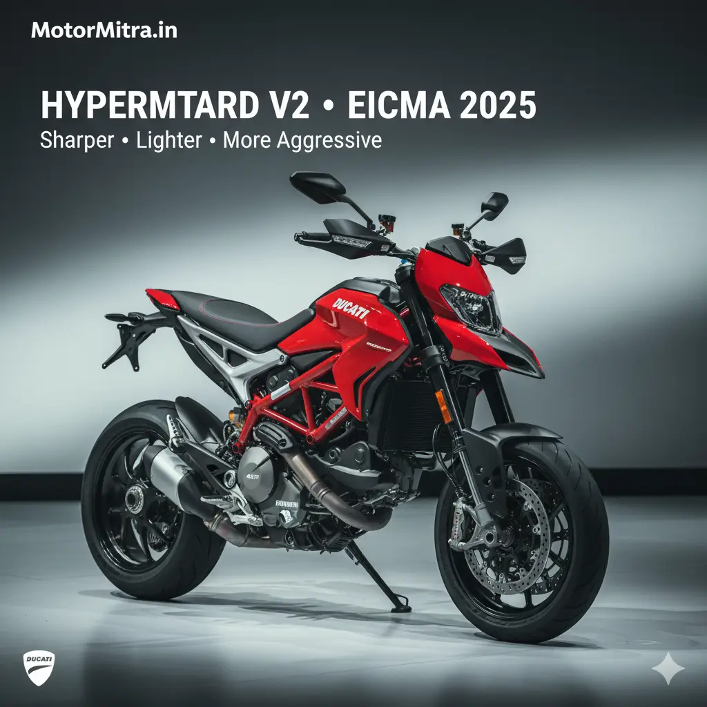 Ducati Hypermotard V2 Revealed at EICMA 2025
