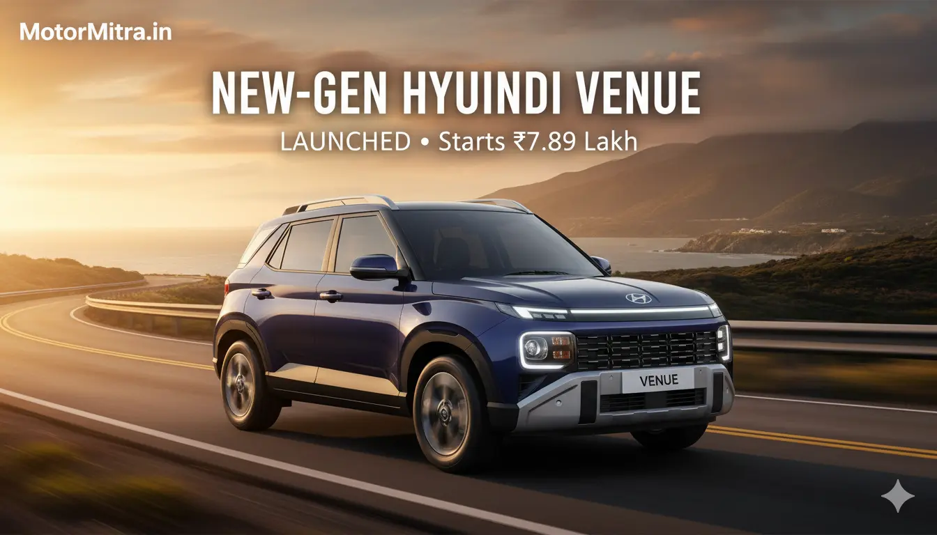 New-Gen Hyundai Venue Launched in India | Price Starts ₹7.89 Lakh