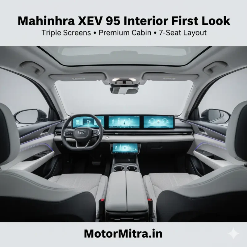 New Mahindra XEV 9S Teased Ahead of Launch In India 2025