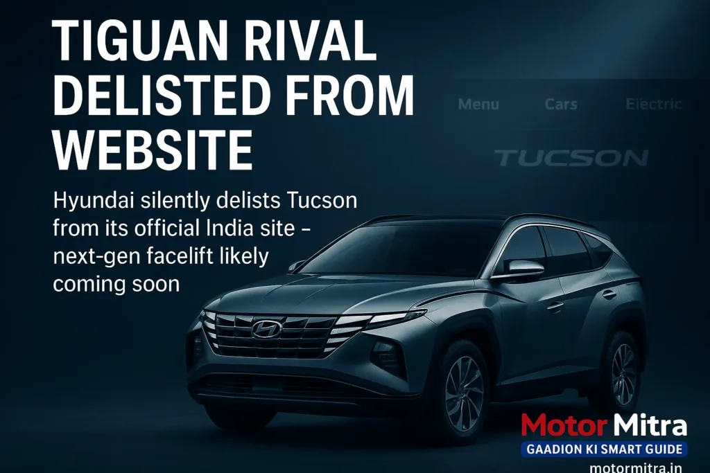 New Hyundai Tucson Facelift Incoming? Tiguan Rival Delisted from Website: 2025