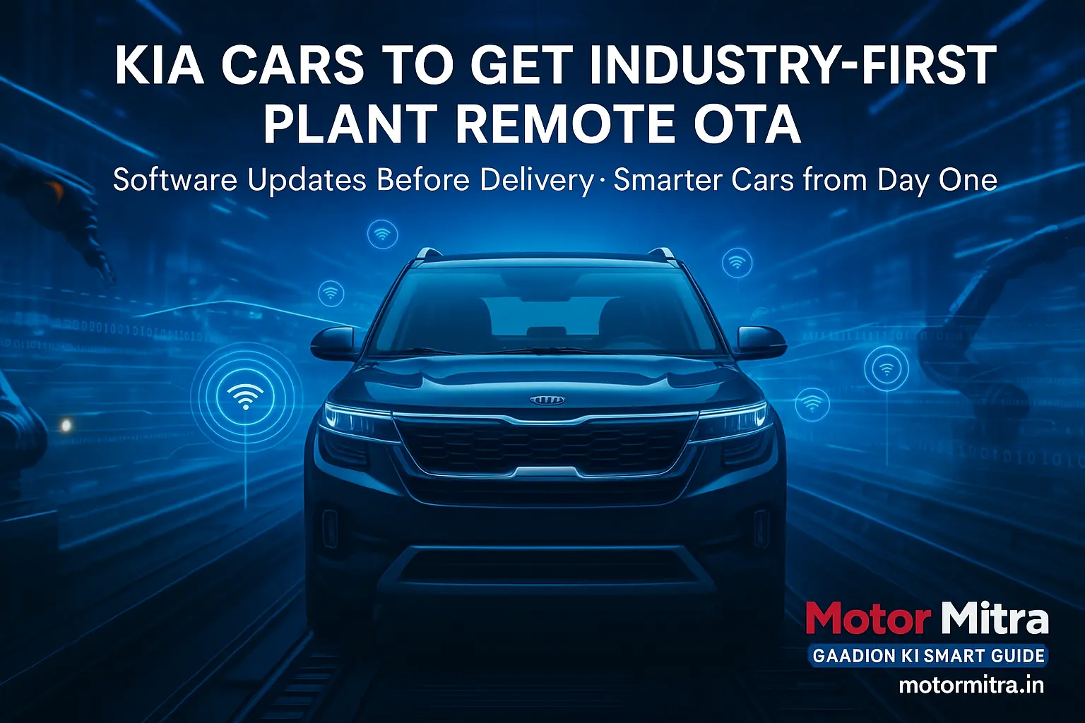 Kia ‘Plant Remote OTA’ Tech Updates Cars | Connected Car Update- 2025
