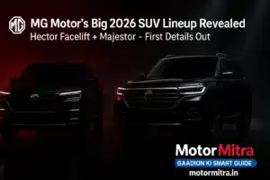 MG Motor India to Launch Two Brand-New SUVs in 2026 – What We Know