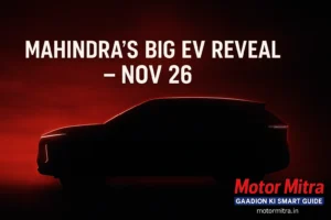 What’s Behind Mahindra’s New Electric SUV Mystery Of Nov 26, 2025 Teaser?