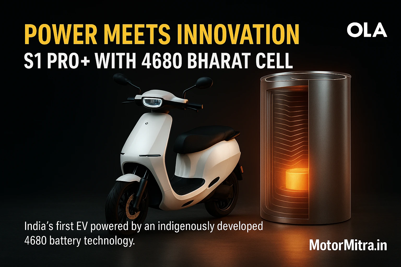 Ola Electric begins New S1 Pro+ deliveries with 4680 Bharat Cell