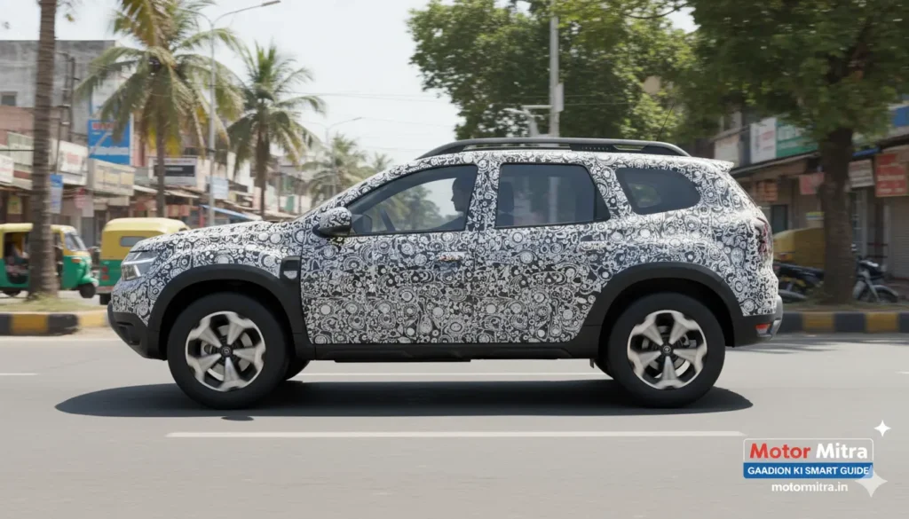 New-Gen Renault Duster Spied Testing In India— Launch In Just After 60 Days