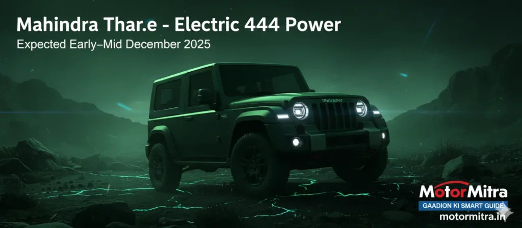 4 New Upcoming SUV Launch in December 2025 in India– Full List & Details