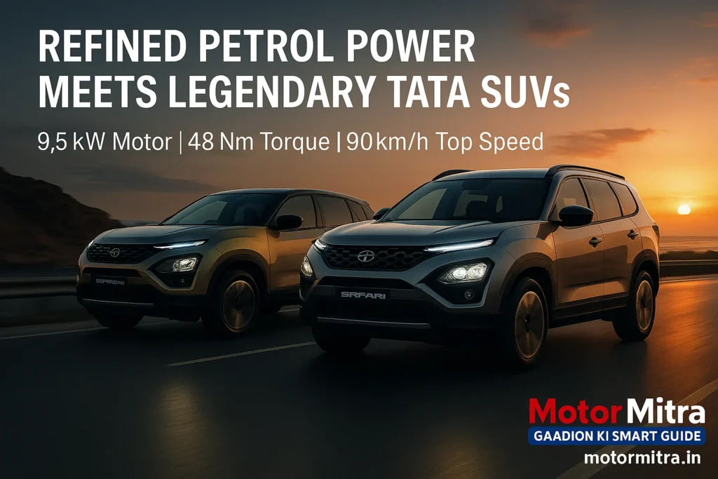 Tata Harrier & Safari Petrol Versions Launch In Dec 9, 2025