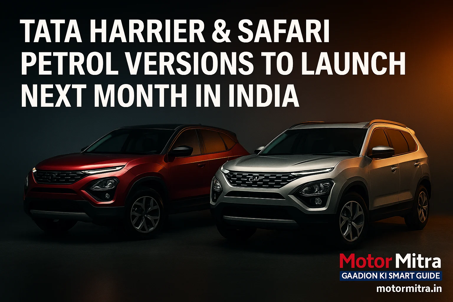 Tata Harrier & Safari Petrol Versions Launch In Dec 9, 2025