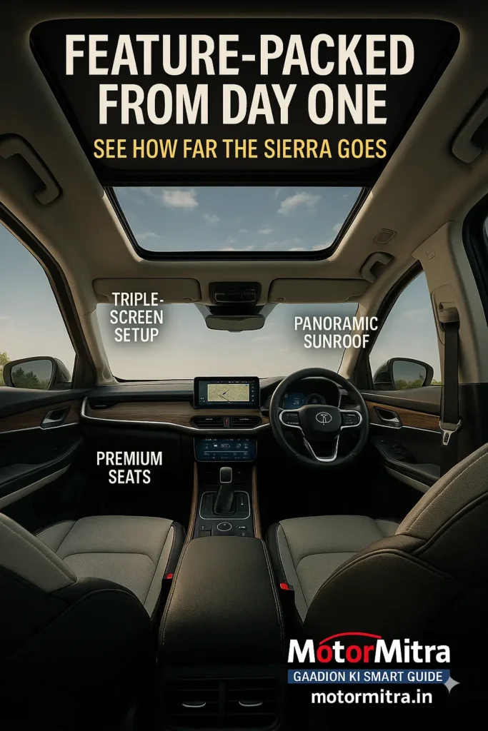 New Tata Sierra 2025 Variant Guide – Smart+ to Accomplished+ Explained | 2025