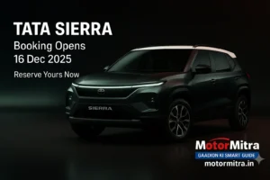 New Tata Sierra– Booking Opens in 19 Days!– Delivery Date, Variants & What to Expect