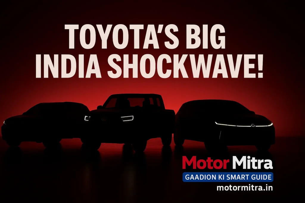 Toyota’s Biggest India Plan Yet: 15 New Cars Coming By 2030