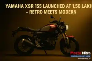 New Yamaha XSR 155 Launched in India at ₹1.50 Lakh With Modern Tech