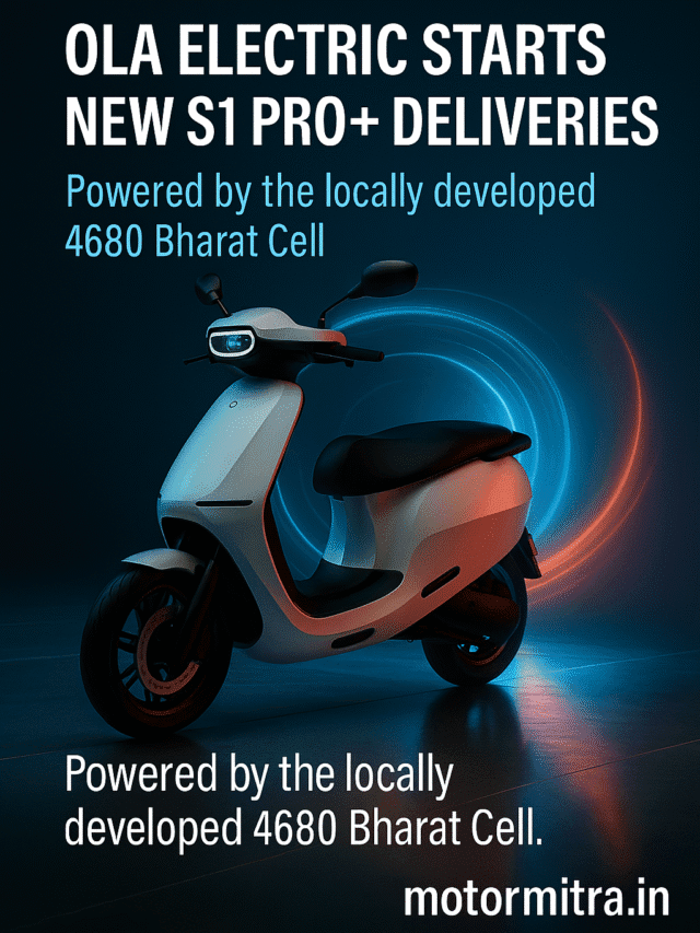 Ola Electric begins New S1 Pro+