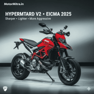 New Ducati Hypermotard V2 Revealed at EICMA 2025