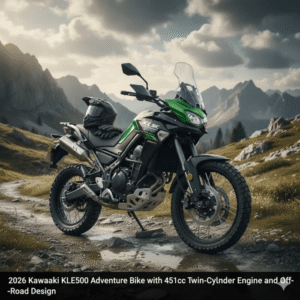 2026 Kawasaki KLE500 Debuts With 451 cc Twin-Cylinder Engine