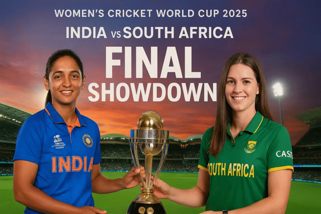 India vs South Africa Women’s World Cup 2025 Final – Historic Clash in Navi Mumbai