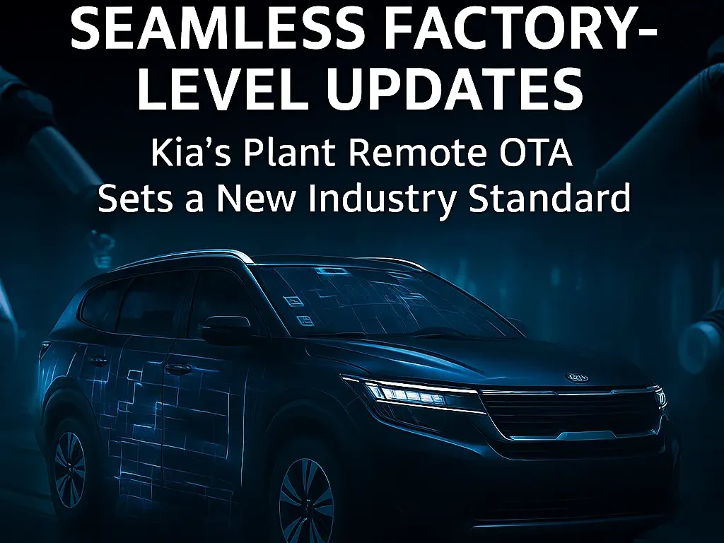 Kia ‘Plant Remote OTA’ Tech Updates Cars | Connected Car Update- 2025