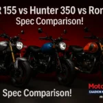 Yamaha XSR 155 vs RE Hunter 350 vs TVS Ronin – Spec Comparison: 2025