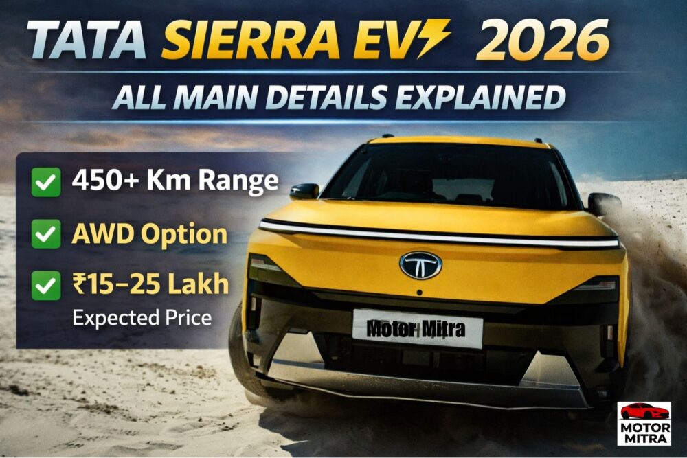 Tata Sierra EV Launch Confirmed for 2026