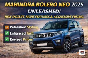 Mahindra Bolero Neo 2025 Steps Up: More Tech, Same Rugged DNA