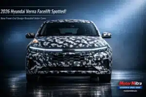 2026 Hyundai Verna Facelift Spotted Testing New Front & Rear Design Revealed