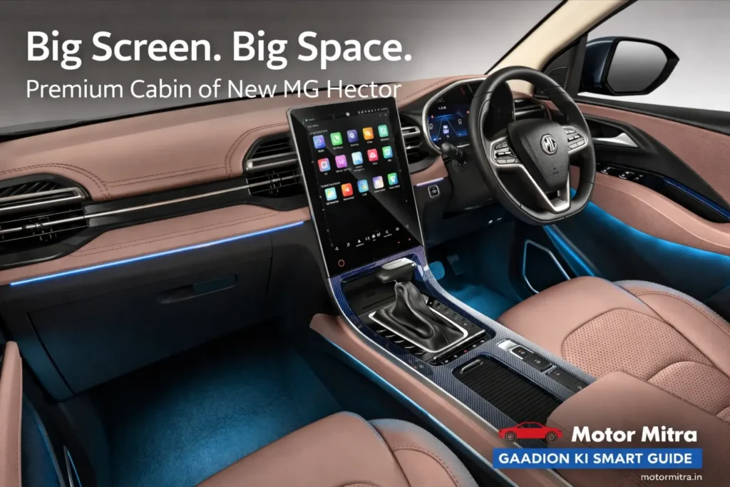 MG Hector Returns With New Tech at ₹11.99 Lakh – Full Details at a Glance