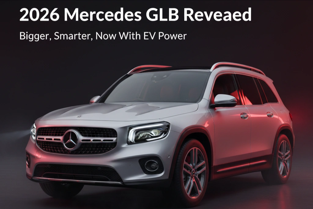 2026 Mercedes GLB Debuts With Bigger Body & EV Power