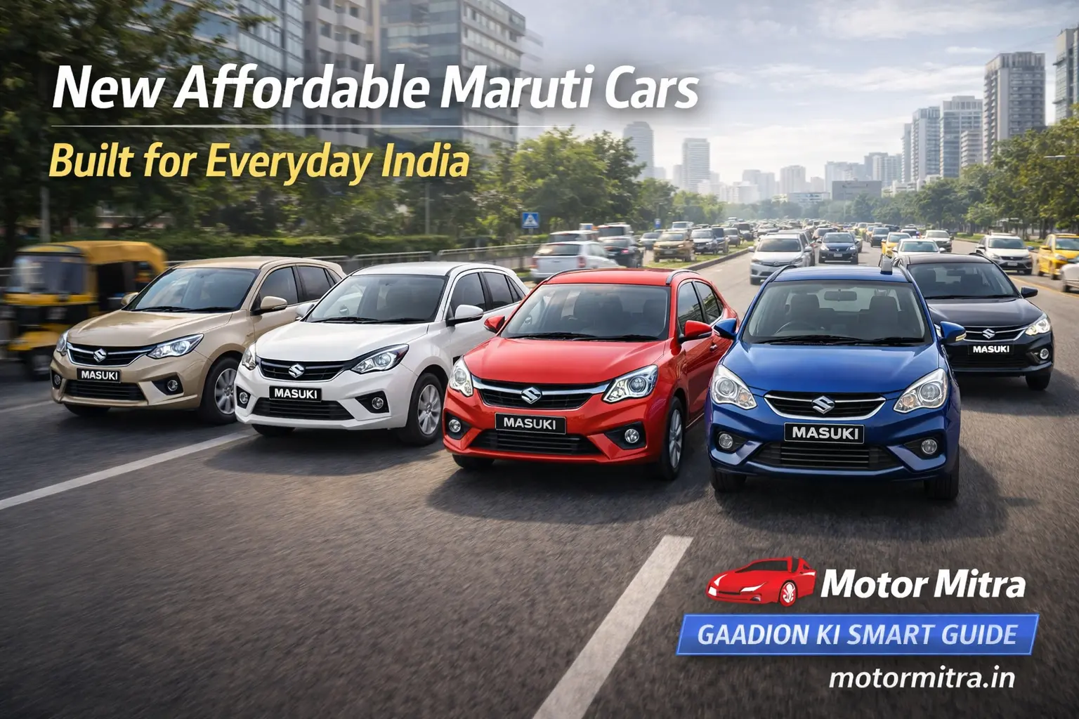 Maruti Suzuki’s Budget Game Plan Revealed- 5+ Affordable Cars Coming Soon