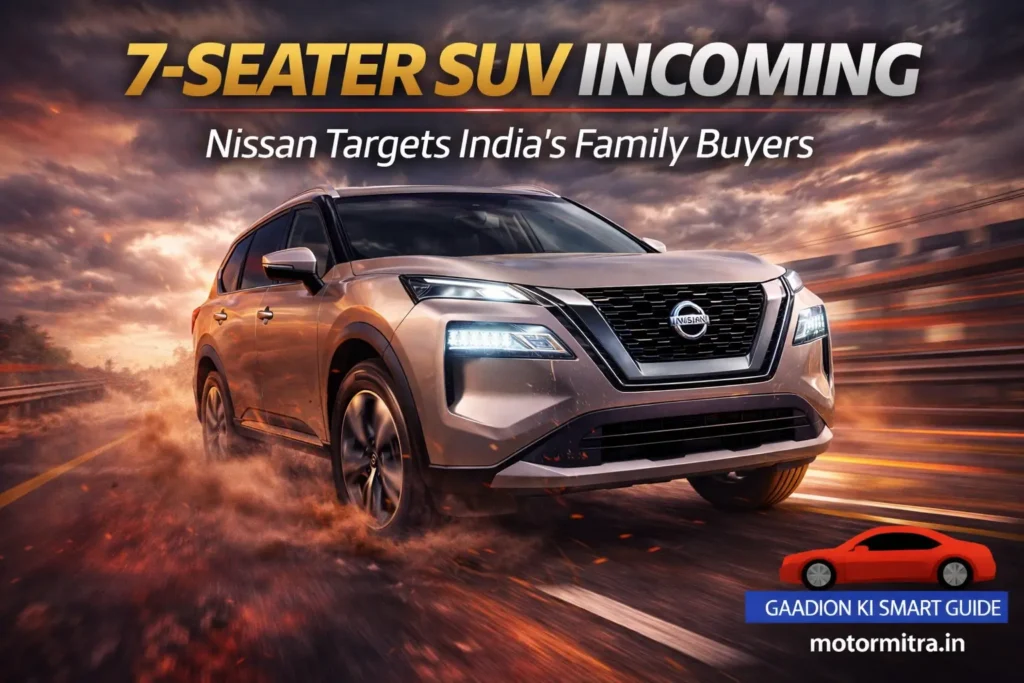 Big Family SUV Bomb! Nissan Motor Confirms New 7-Seater for India Next FY
