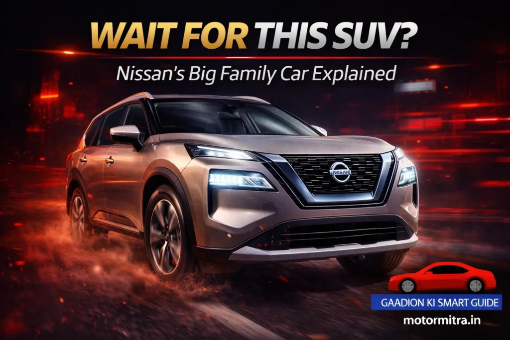 Big Family SUV Bomb! Nissan Motor Confirms New 7-Seater for India Next FY