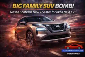 Big Family SUV Bomb! Nissan Motor Confirms New 7-Seater for India Next FY