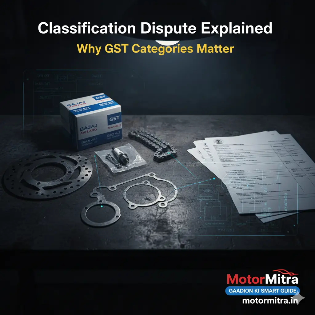 Bajaj Auto Faces Rs. 34 Crore Tax Demand Over Spare Parts Classification Dispute- 2025