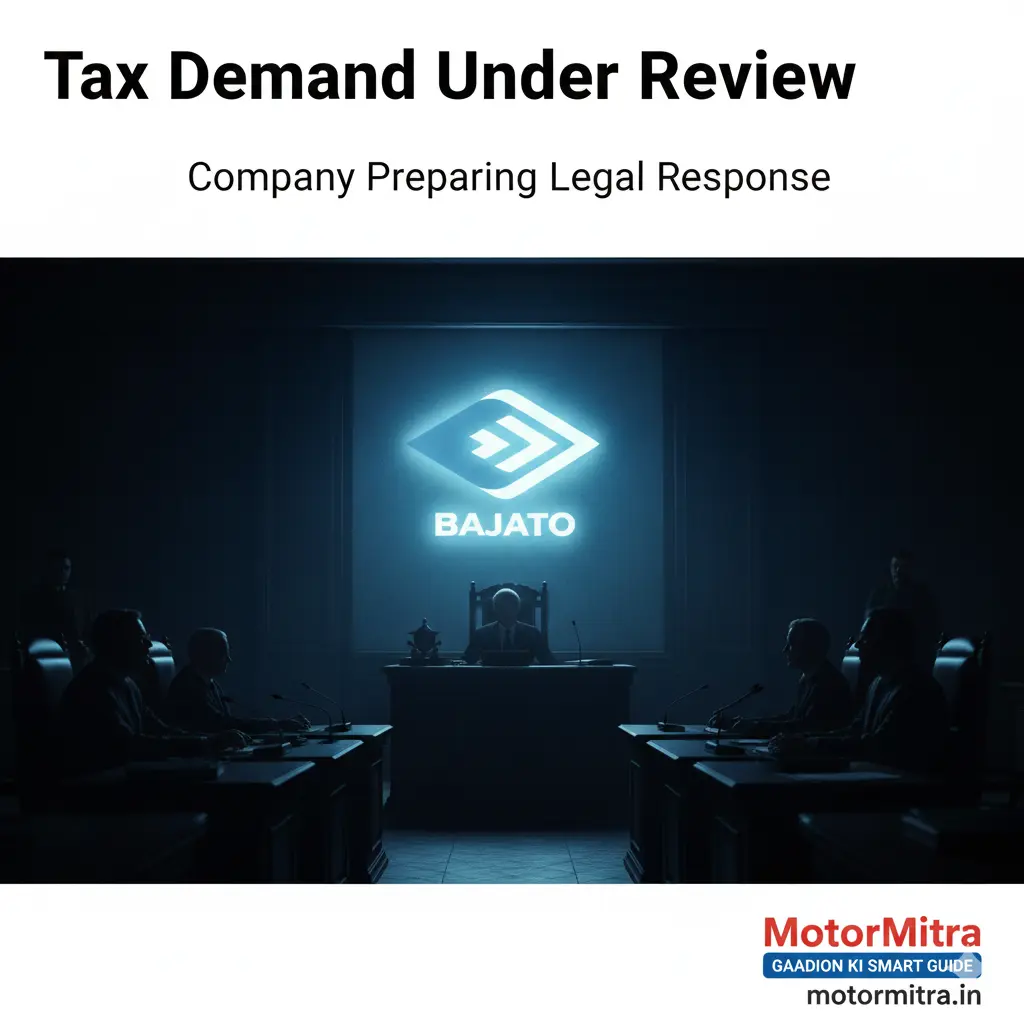 Bajaj Auto Faces Rs. 34 Crore Tax Demand Over Spare Parts Classification Dispute- 2025